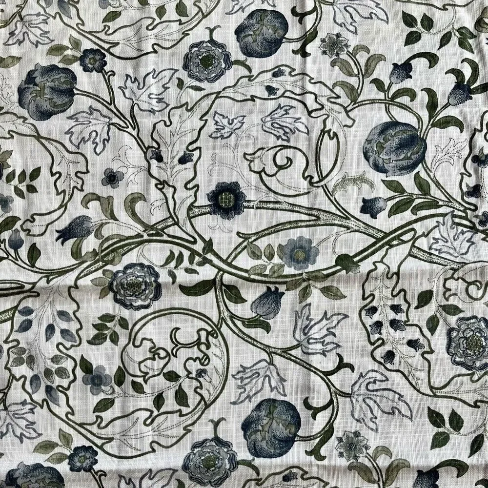 William Morris & Co set of 8 Mary Isobel Floral Table Napkins Cotton 20x20 NEW